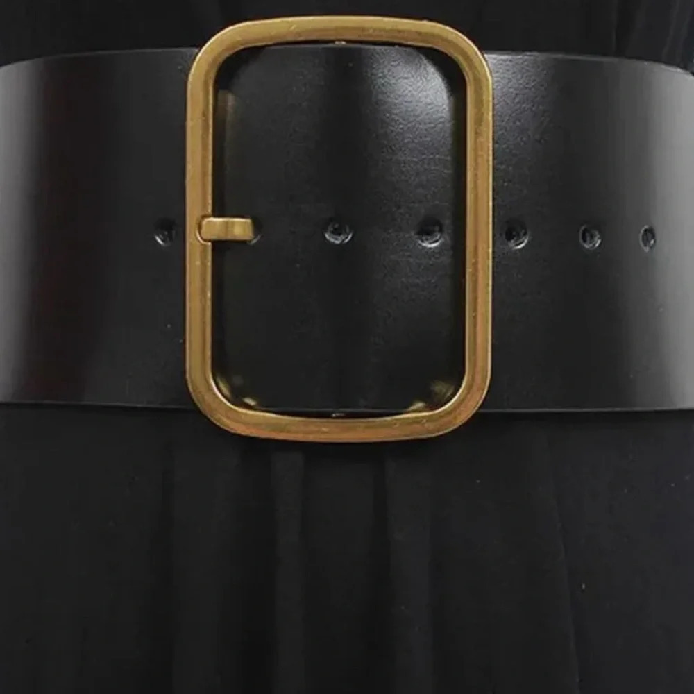 wide women  leatherbelt - Picture 3 of 7